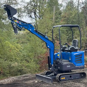 จัดส่งฟรี DM20 CFG รถขุดขนาดเล็ก13.5HP บูมสวิงควบคุม50 "ใบมีด16" ถังขุด EPA CE อนุมัติด้วยหัวแม่โป้งไฮดรอลิก - Product Image 1