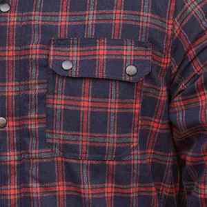 Chemises pour hommes personnalisées de course moto, de motard et de motocycliste, en flanelle tricotée protectrice, ajustables, meilleure arrivée - Product Image 6