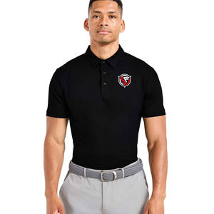 Camiseta OEM con logotipo personalizado, Camiseta lisa de manga corta de golf de alta calidad, polo sin costuras transpirable de secado rápido para hombre - Product Image 4