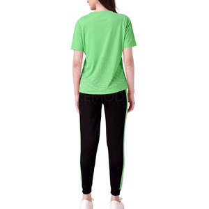 Ensemble de survêtement d'été pour femmes avec joggers Survêtement d'été en coton pour femmes pour tenue décontractée - Product Image 3
