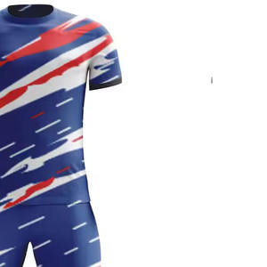 Uniforme de Fútbol Personalizado de Manga Corta, 100% Poliéster, Transpirable y Ligero, en Todos los Colores, Venta al Por Mayor - Product Image 2