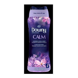Downy Infusions Laundry Fabric Softener Liquid, Calm Scent, Lavender & <b>Vanilla</b> <b>Bean</b>, 56 Fl Oz (Pack of 2) - Product Image 5