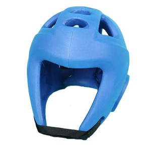 Protector de cabeza de artes marciales profesional, casco de entrenamiento de lucha de Taekwondo de espuma sumergida, engranajes de cabeza protectores de Karate transpirables - Product Image 5