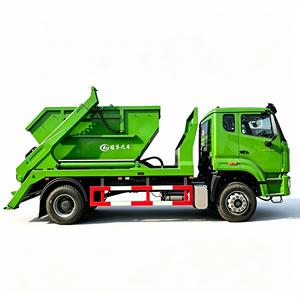Nouveau camion benne basculante Dongfeng 4x2 à bras articulé pour la collecte des déchets, chargeur hydraulique pour la voirie, en promotion - Product Image 3