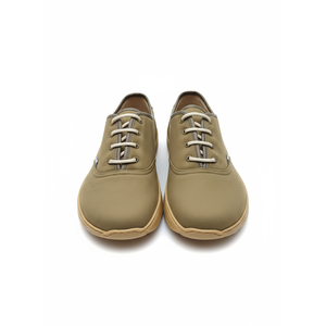 Chaussures tendance en toile pour enfants Rad Black, style pieds nus, à lacets, bout rond, vert uni, respirantes, toutes saisons, semelle intermédiaire en EVA, semelle extérieure en caoutchouc - Product Image 2