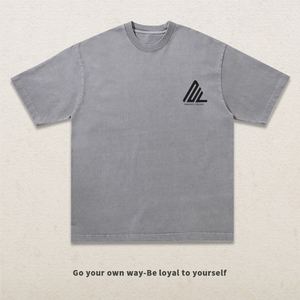 Dtg Print Streetwear Tees Blank Denim T-<b>shirt</b> Plus Size Men'S Clothing Acid Wash T-<b>Shirt</b> Mens Custom Vintage Oversized T <b>Shirts</b> - Product Image 2