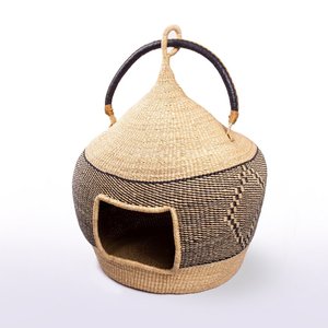 Seagrass <b>kitten</b> houses different sizes sea grass cat <b>cages</b> eco friendly fiber straw cats house - Product Image 1