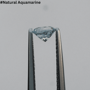 Venta al por mayor de piedras preciosas sueltas de aguamarina natural azul, facetadas, de forma redonda, para la fabricación de joyas, tamaño pequeño, de 1 mm a 3 mm. - Product Image 5