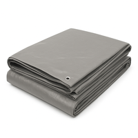 Bâche imperméable pliable de bâche industrielle durable de PVC pour l'exportation directe d'usine de couverture de bâtiment et de construction