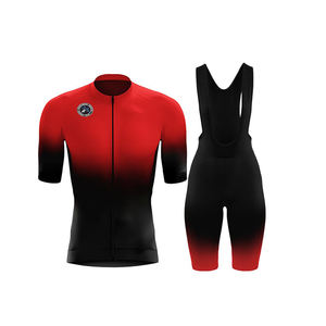 Pantalones cortos de Jersey de ciclismo transpirables de ropa deportiva personalizada para jóvenes de poliéster 100% de alta calidad más vendidos con diseño de estampado de manga corta - Product Image 2