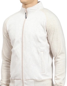 Wholesale 2025 <b>Men</b> Customized Logo Sportswear Contrast Color High Quality Quick Dry Fleece Jogging Tracksuit - Product Image 2