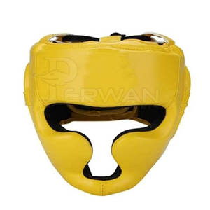 Protège-tête en cuir personnalisé de haute qualité pour les Offre Spéciale de style sport confortables d'arts martiaux et de boxe - Product Image 3