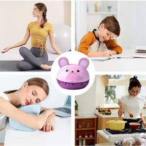 Temporizador Mecánico de Plástico de 60 Minutos con Forma de Oso Adorable para Cocinar - Product Image 4