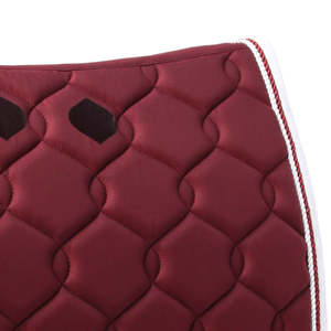 Ventes chaudes, couverture de selle d'équitation personnalisée, coussin de selle équestre en satin de luxe, style dressage, dessus en polaire, équipement équestre - Product Image 4