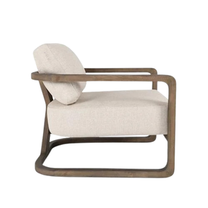 Chaises d'accoudoir en or en forme de S de luxe tissu de velours confortable Design nordique salle à manger salon salle d'attente bois inoxydable/acier - Product Image 1