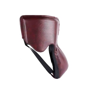 Nouveau modèle de protection de l'aine en cuir de vache véritable, équipement de protection pour l'entraînement au kickboxing, Muay Thai, boxe, équipement de sécurité - Product Image 2