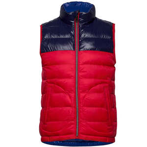 Chaleco acolchado sin mangas para hombre con un ligero calor, adecuado para trabajo al aire libre, viajes y uso casual. - Product Image 3