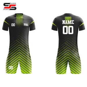 Ensembles complets d'uniformes sportifs avec logo personnalisé pour hommes kit de football chemise uniforme de football maillot de l'équipe de football par sublimation - Product Image 3