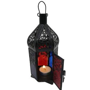 Lanterne à bougie en métal durable de qualité supérieure, fabriquée à la main, avec poignée de transport pour une utilisation en extérieur et en intérieur, la meilleure qualité provenant d'un fournisseur indien - Product Image 1