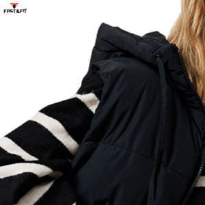 Profesional hecho moda mujer invierno cálido Chaquetas cortas al por mayor algodón Puffer chaqueta hecha en Pakistán - Product Image 6