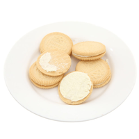 Vente en gros de biscuits sandwichs sucrés Creme-O 85g x 24 sachets de gaufrettes au sucre dur Saveurs de crème de lait chocolat Roulé Biscuits au four