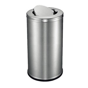 2025 Hot Selling Indoor Stainless Steel <b>Swing</b> Dustbin Waste Bin for Trash Litter in India - Product Image 4