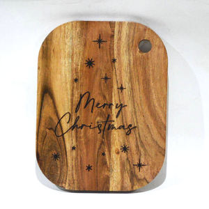 Tabla de cortar de madera con grabado personalizado para ideas de regalo, adecuada para bodas, cumpleaños, aniversarios y eventos de inauguración de la casa - Product Image 4