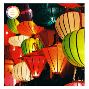 โคมไฟผ้าไหมทำด้วยมือกรอบไม้ไผ่สไตล์เวียดนามโคมไฟแขวนตกแต่งสำหรับบ้านสวนงานแต่งงานงานปาร์ตี้ส่งออก - Product Image 1