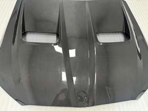 ドライカーボンファイバーBMW 5シリーズG90 G99 M5スタイルフロントバンパーフードボディキット - Product Image 5