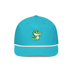 Gorra de golf de 5 paneles con logotipo bordado OEM personalizado al por mayor con detalle de cuerda gorra deportiva ajustable para uso diario en actividades al aire libre - Product Image 1