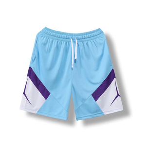 2024 nouveau Style et haute qualité Polyester plaine Sublimation sport en gros vierge maille hommes personnalisé basket-ball Shorts pour homme - Product Image 2