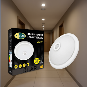 20W Integrated <b>LED</b> Ceiling <b>Light</b> <b>Sensor</b> Detector for Enhanced Energy Efficiency - Product Image 3