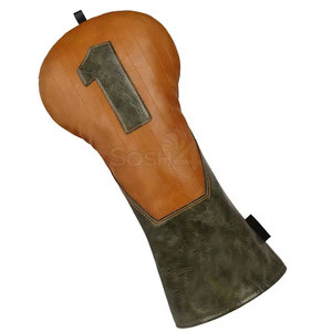 Latest Design Leather <b>Golf</b> Head Cover Hot Arrival Best Material Leather <b>Golf</b> Head Cover For Adults Available In Stock - Product Image 3
