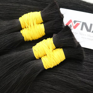 Prix usine brut en vrac de haute qualité 100% vrais cheveux humains cheveux donneur unique de Nasa Company Extensions de cheveux - Product Image 1