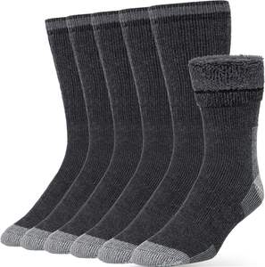 Chaussettes thermiques athlétiques antidérapantes personnalisées pour adultes Chaussettes antidérapantes pour le sport Chaussettes de sport extensibles de dernière conception avec service OEM - Product Image 1