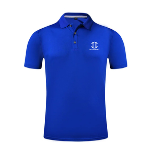 Chemises d'été décontractées pour hommes en tricot imprimé 100% coton brodé à séchage rapide respirantes à manches courtes pour le golf, le football et le tennis - Product Image 3