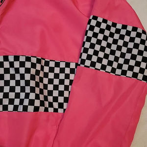 Chaqueta Cortavientos Rosa Intenso, Ligera, con Capucha, Cuello Alto, Bordado, Transpirable, para Deportes al Aire Libre, Correr, para Hombre - Product Image 3