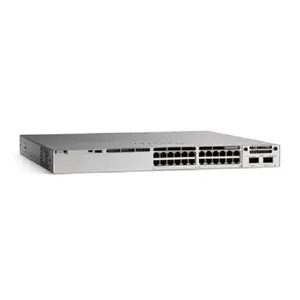 In stock original Catalyst 9300 C9300-24S-E 24 SFP Ports modular uplink optical Network data Switches C9300-24S-A