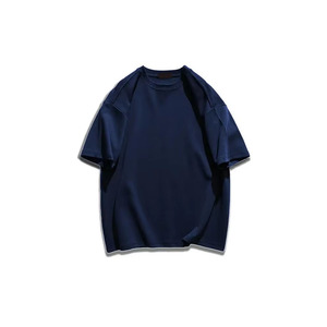 เสื้อยืดดีไซน์หรูหราขนาดใหญ่พิเศษ ปี 2026 ผ้าถักหนา 350GSM ทรงไหล่ตก พิมพ์ลายเต็มตัว สไตล์สตรีทแวร์ - Product Image 5
