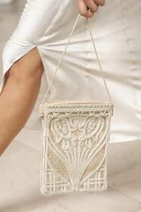 LISTADO BORDADO BOLSOS ÚNICOS MEJOR Estilo bohemio Bordado Trabajo Mano Embrague Monederos Bolsos Diseño elegante Forro al por mayor - Product Image 6