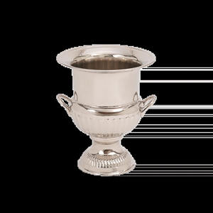 Genuine Quality Steel Stainless Steel Flower <b>Vase</b> Outdoor Home Decoration <b>Engraved</b> Design Powder Coating Finishing Metal Sheet - Product Image 1