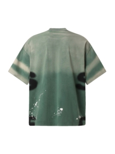 เสื้อยืดลายกราฟิกสำหรับผู้ชายผ้าเทอร์รี่ผ้าฝ้ายหนาโอเวอร์ไซส์พิมพ์โลโก้ตามสั่งสไตล์สตรีทแวร์สไตล์วินเทจ - Product Image 2