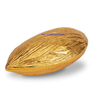 Texture martelée polie brillante avec plateau en forme de fleur Bol rond décoratif Ensemble de 3 bols en métal en aluminium et acier inoxydable - Product Image 6