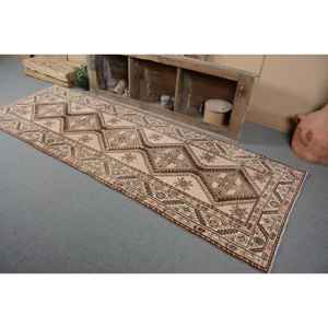 ยางขนกระต่ายเทียมสำหรับทางเดินข้างเตียงพรมตุรกีโบราณ3.4ชิ้นดีไซน์แบบเย็บปะติดปะต่อกันดีไซน์แบบ9.8ft - Product Image 3