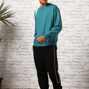 Fashion Clothing Customized Oversized Sweatshirts 100% Cotton <b>Blended</b> Men Oversized Sweatshirts - Product Image 5