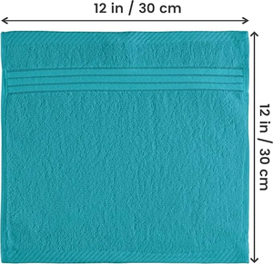 Nouvel ensemble de débarbouillettes de bain en coton tricoté, confortables et élégantes, pour usage domestique, qualité professionnelle, réutilisables et à séchage rapide, à prix de gros réduit - Product Image 2