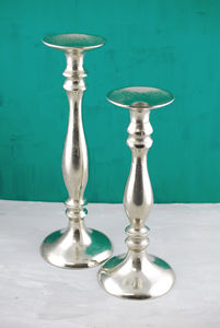 Support de bougie en T en métal de conception unique pour le pilier de bougie en aluminium de décoration d'éclairage de Noël de salon - Product Image 5