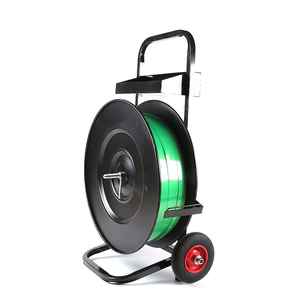 Carrello erogatore per reggiatura in acciaio resistente per imballaggio manuale in PP/<span class=keywords><strong>PET</strong></span> strumento per reggiare in composito di poliestere - Product Image 1