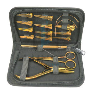 Herramientas personalizadas para extensiones de cabello, accesorio de acero de alta calidad, Color oro rosa, Plasma - Product Image 3