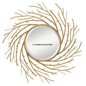 Greatest Quality Metal <b>Wall</b> <b>Mirror</b> Irregular Design <b>Gold</b> Metal Wholesale Home Living Room Decorative <b>Wall</b> <b>Mirror</b> - Product Image 1